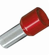 TERMINAL TUBULAR LONGO 95MM VERMELHO ZVEAE1659