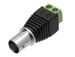 CONECTOR BNC FEMIA COM BORNE CABO UTP CFTV