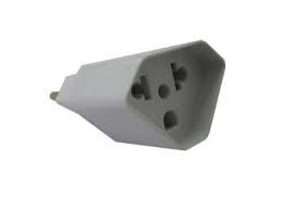 ADAPTADOR REVERSO NOVO-ANTIGO 2P+T 15A MECATOOL