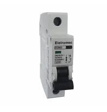 DISJUNTOR CURVA C 1X50A 3KA ELETROMEC