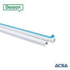 CANALETA PARA SUPERFICIE DEXSON 10X10X2MM C/ADESIVO