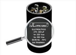 CAPACITOR PARTIDA 220V 50/60HZ 270/324UF JL CAPACITORES