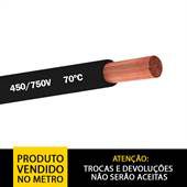 CABO FLEXÍVEL ANTICHAMA 750V 6MM PR