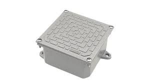 CAIXA DE PASSAGEM ALUMINIO 20X20X10 CP202010 WETZEL