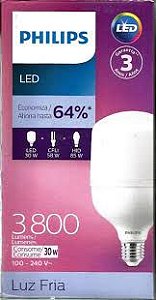 LAMPADA SUPER LED JUMBO 30W 6500K PHILIPS