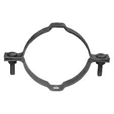 ABRACADEIRA GALV. POSTE CIRCULAR 360X6,3MM S/P CEMIG