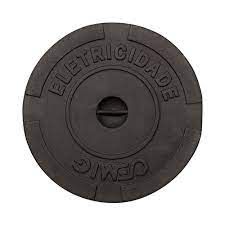TAMPAO FERRO FUNDIDO 220MM P/ CAIXA DE ATERRAMENTO