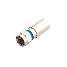 CONECTOR COMPRESSAO CABO COAXIAL RG59 PROELETRONIC