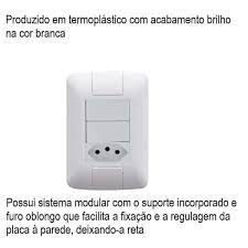 INTERRUPTOR ARIA 2SS 06A +TOMADA C/PLACA 57241/073