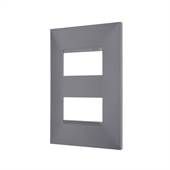 PLACA PIAL PLUS+ 4X2 2 MODULOS HORIZONTAL 618506CZ