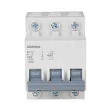 DISJUNTOR DIN TRIFASICO CURVA C 50A SIEMENS