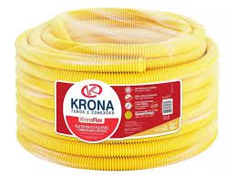 MANGUEIRA FLEXIVEL CORRUGADO 25 METROS 32MM KRONA