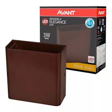 ARANDELA LED ELEGANCE 2 FACHOS 3 WATS 3000K AVANT