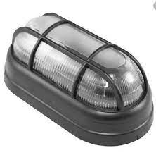 LUMINARIA TARTARUGA PVC PRETA DEMI