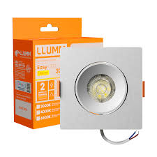 SPOT EMBUTIR QUADRADO 5 WATS MR16 6500K LLUMM