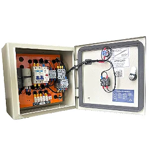 QUADRO COMANDO 220V BIFASICO POÇO ARTESIANO 3CV 25A WEG