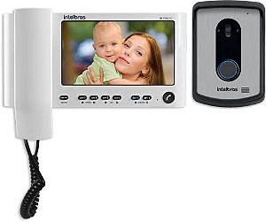 VIDIO PORTEIRO INTELBRAS TELA LCD-7 POLEGADAS IV 7010HF