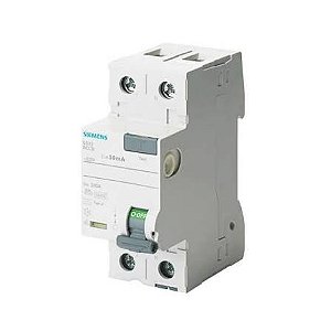 DISPOSITIVO PROTEÇÃO IDR 2X25A 30MA 5SV53120MB SIEMENS