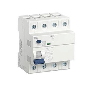 DISPOSITIVO PROTEÇÃO IDR 4X25A 30MA RDW14764222 WEG