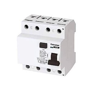 DISPOSITIVO PROTEÇÃO IDR 4X40A 30MA ELDR44030 ELETROMEC