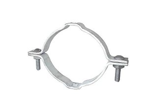 ABRACADEIRA GALV. POSTE CIRCULAR 250X6,3MM S/P CEMIG