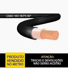 CABO FLEXÍVEL ANTICHAMA 1KV 95MM PR