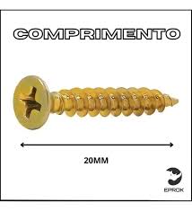 PARAFUSO AUTO ATARRAXANTE MADEIRA PHILIPS 4,0X20MM