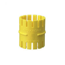 LUVA PRESSÃO P/ ELETR.CORRUGADO AMARELO 32MM KRONA
