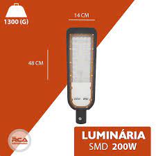LUMINARIA PUBLICA IP67 200 WATS 6500K SMD GENERICO