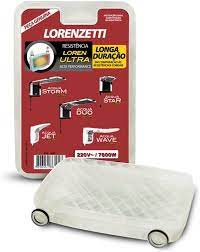 RESISTENCIA LINHA DUCHA AQUA 7800 WATS 220V LORENZ