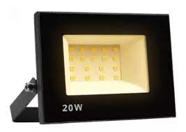 PROJETOR LED 20 WATS 90/240V 1600 LM LUZ AMARELA KANDEL