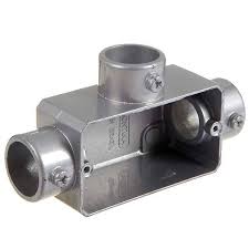 CONDULETE ALUMINIO TIPO T 1/2 S/TAMPA TRAMONTINA
