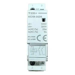 CONTATOR MODULAR DE POTENCIA 110V 25A KCH8 TOMZN