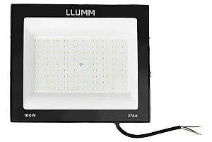 PROJETOR LED 100 WATS BIV 6500K IP65 7500 LUMES LLUMM