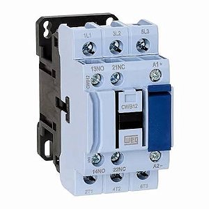 CONTATOR WEG 12A 220V 60HZ 1NA-1NF CWB12-11-30D23