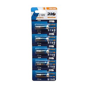 BATERIA ALCALINA 12 VOLTS 23A PQBA-23A05 PROELETRONIC
