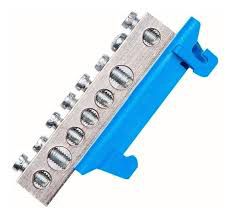 BARRAMENTO NEUTRO 16MM BN-07 AZUL 928050 CEMAR