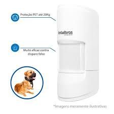 SENSOR INFRA PASSIVO IVP 5311 PET 20KG MW INTELBRAS