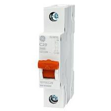 DISJUNTOR GE CURVA C 1X20A G31SLC20