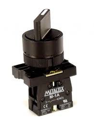 CHAVE COMULTADORA L-D 10A 1NA METALTEX P20SCR2-B-1A