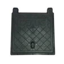 TAMPAO+ARO QUADRADO ARTICULADO PVC 30X30 LCF01/16