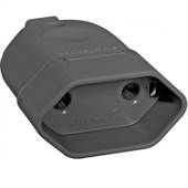 PLUGUE FEMEA 2P 10A 250V PR TRAMONTINA 57403/152