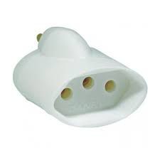 ADAPTADOR REVERSO ANTIGO-NOVO 2P+T 15A DANEVA