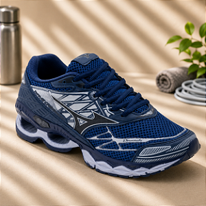 Tênis Mizuno Wave Creation 20 Marinho