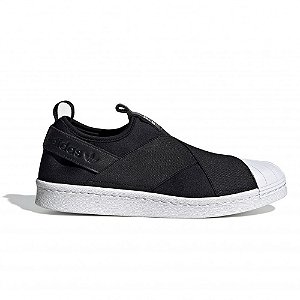 Tênis Adidas Slip On Preto / Branco