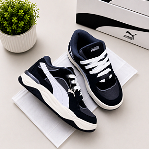 Tênis Puma 180 Azul e Preto