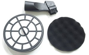 kit tampa filtro, filtro entrada e bocal fresta Aspirador Philco SMART TURBO 1800