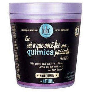 Máscara Capilar Eu Sei O que Vc Fez Na Química Passada Lola - 230g