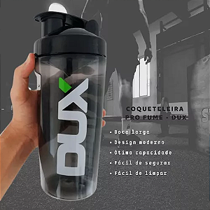 Coqueteleira Dux Nutrition Fumê 850ml