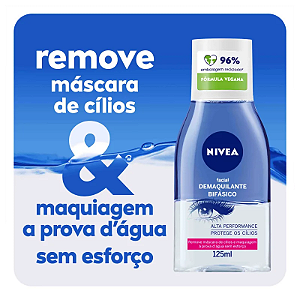 Demaquilante Facial Bifásico Nivea 125ml